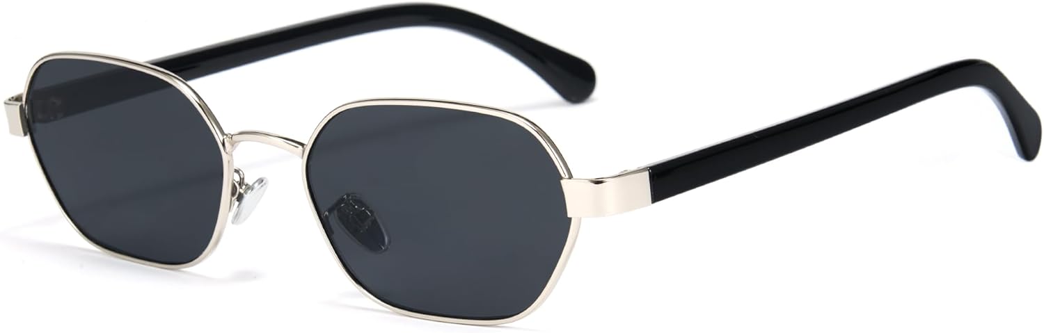 Винтажные металлические солнцезащитные очки Cyxus для мужчин и женщин в стиле ретро "Старые деньги", с защитой от УФ-излучения, классическая овальная оправа, артикул 1283, 02-silver Frame-grey Lens
Винтажные металлические солнцезащитные очки Cyxus для мужчин и женщин в стиле ретро "Старые деньги", с защитой от УФ-излучения, классическая овальная оправа, артикул 1283, 02-silver Frame-grey Lens