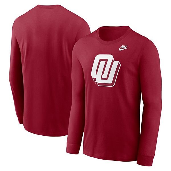 Мужская футболка с длинным рукавом crimson oklahoma sooners alternate logo Nike
Мужская футболка с длинным рукавом crimson oklahoma sooners alternate logo Nike