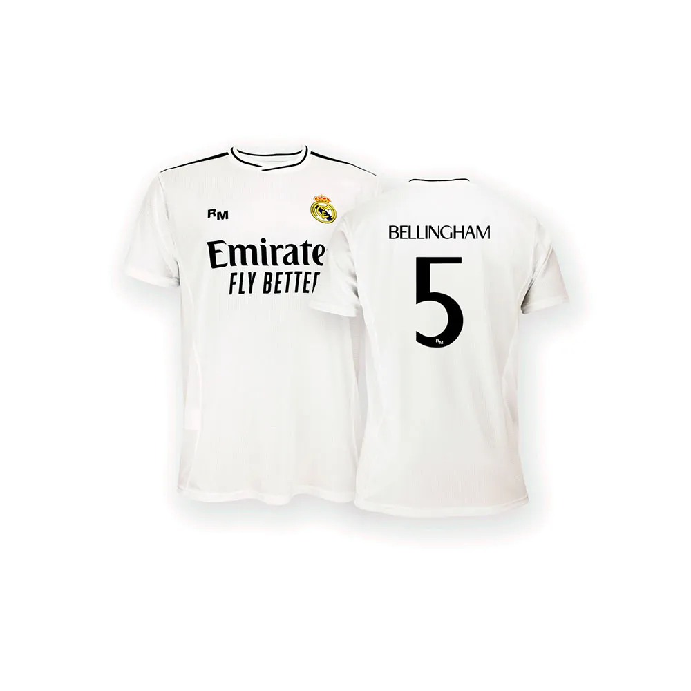 Футболка с коротким рукавом Real Madrid 24/25 Bellingham home, белый
Футболка с коротким рукавом Real Madrid 24/25 Bellingham home, белый