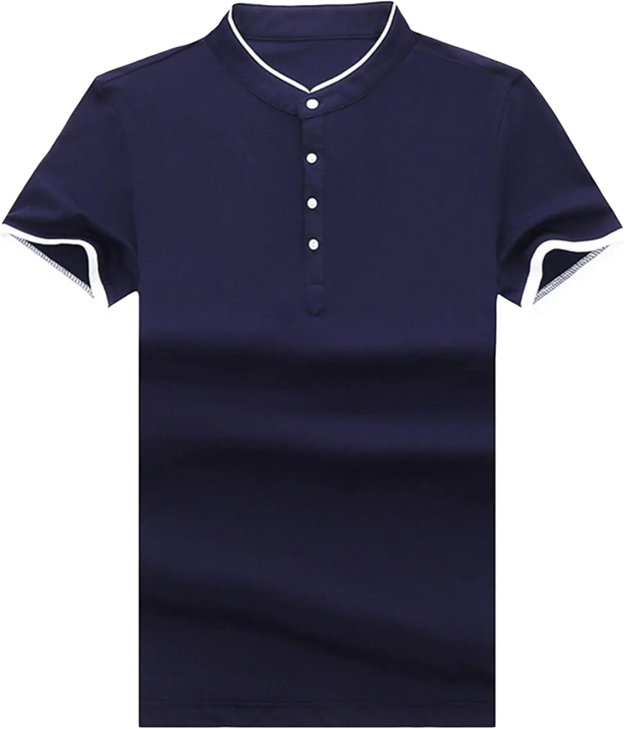 Мужская футболка Henley DGHM-JLMY, хлопок, летняя, без воротника, с коротким рукавом и пуговицами
Мужская футболка Henley DGHM-JLMY, хлопок, летняя, без воротника, с коротким рукавом и пуговицами