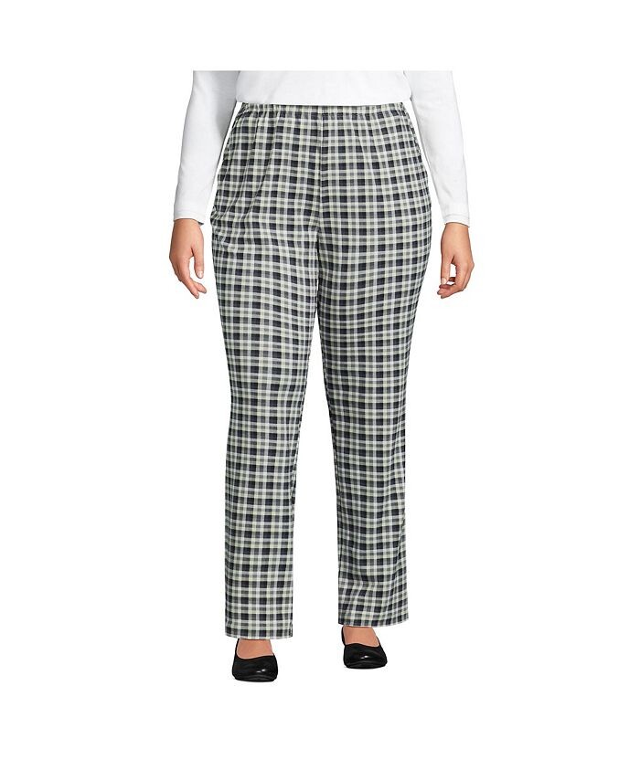 Женские спортивные трикотажные брюки больших размеров с эластичной резинкой на талии и высокой посадкой Lands' End, серый
Женские спортивные трикотажные брюки больших размеров с эластичной резинкой на талии и высокой посадкой Lands' End, серый