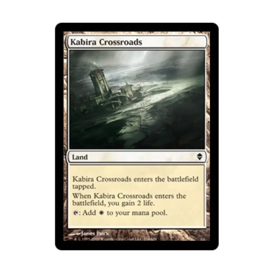 CCG Перекресток Кабира (C), MTG - Zendikar
CCG Перекресток Кабира (C), MTG - Zendikar