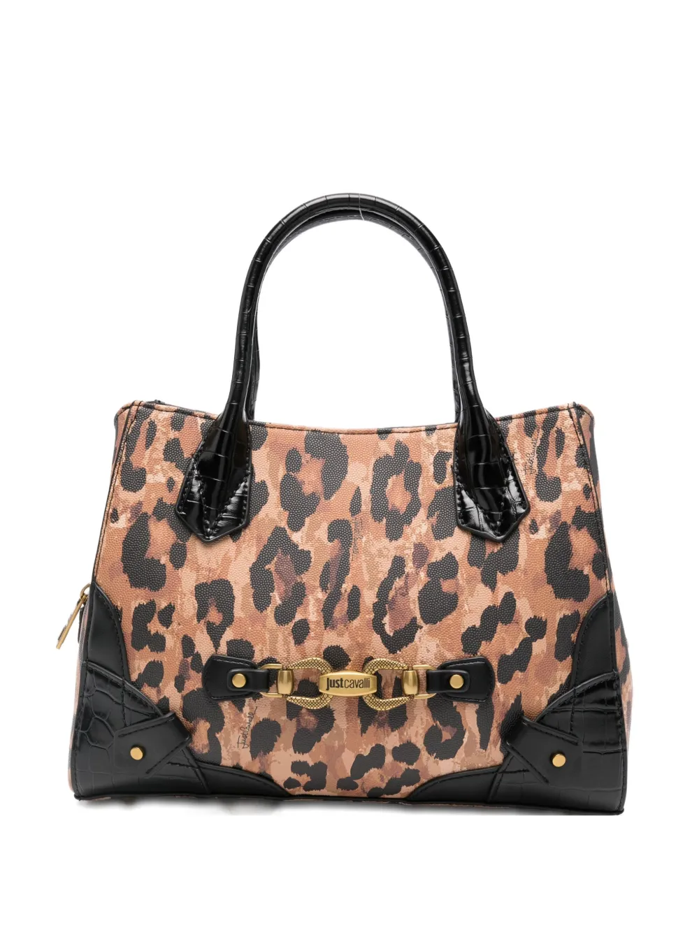 Сумка-тоут с леопардовым принтом Just Cavalli, коричневый
Сумка-тоут с леопардовым принтом Just Cavalli, коричневый