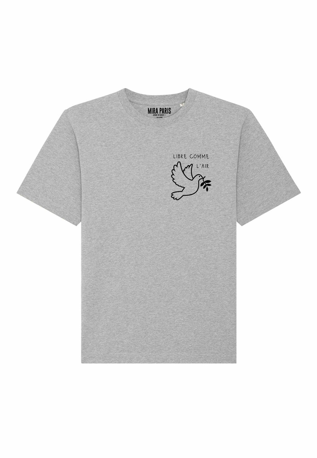 Футболка с принтом LIBRE COMME L AIR UNISEX HEAVYWEIGHT Mira Paris, пятнистый серый
Футболка с принтом LIBRE COMME L AIR UNISEX HEAVYWEIGHT Mira Paris, пятнистый серый
