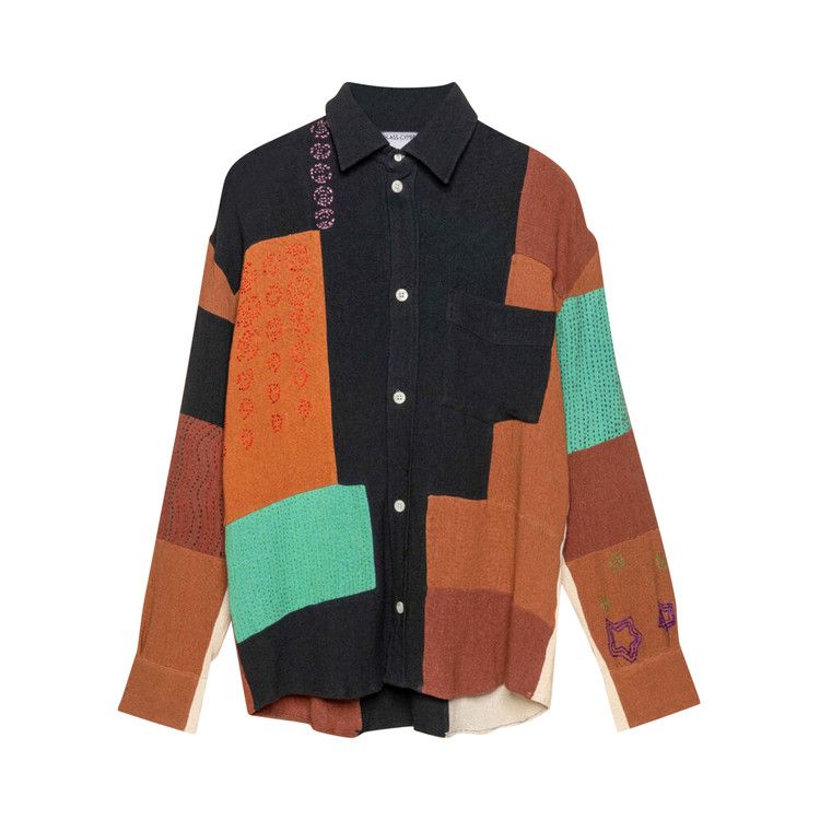 Топ Glass Cypress Patchwork Gauze Flannel, Black
Топ Glass Cypress Patchwork Gauze Flannel, Black