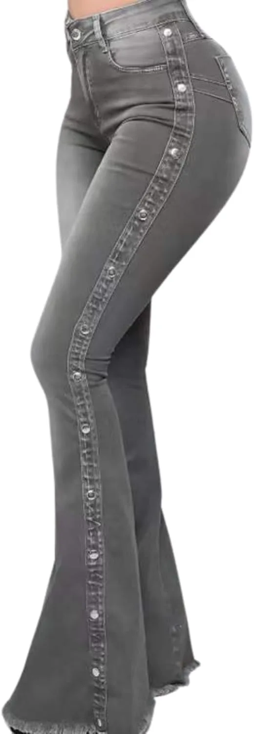 LIZALIG Женские джинсы с высокой талией и расклешенным низом - эластичные фларе
LIZALIG Женские джинсы с высокой талией и расклешенным низом - эластичные фларе