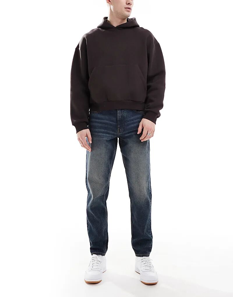 Зауженные джинсы ASOS DESIGN темно-синего и потертого цвета
Зауженные джинсы ASOS DESIGN темно-синего и потертого цвета