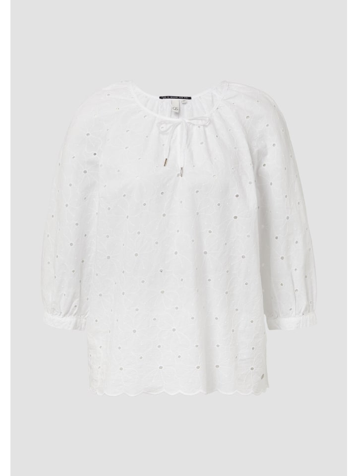 Блузка в цвете 0100_белый QS
Блузка в цвете 0100_белый QS