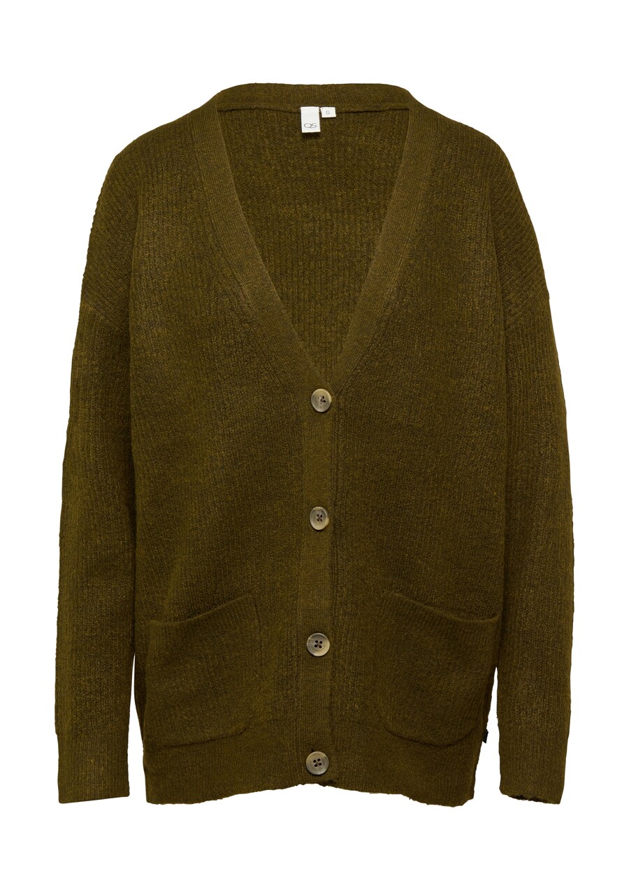 Вязаный кардиган QS, зеленый
Вязаный кардиган QS, зеленый