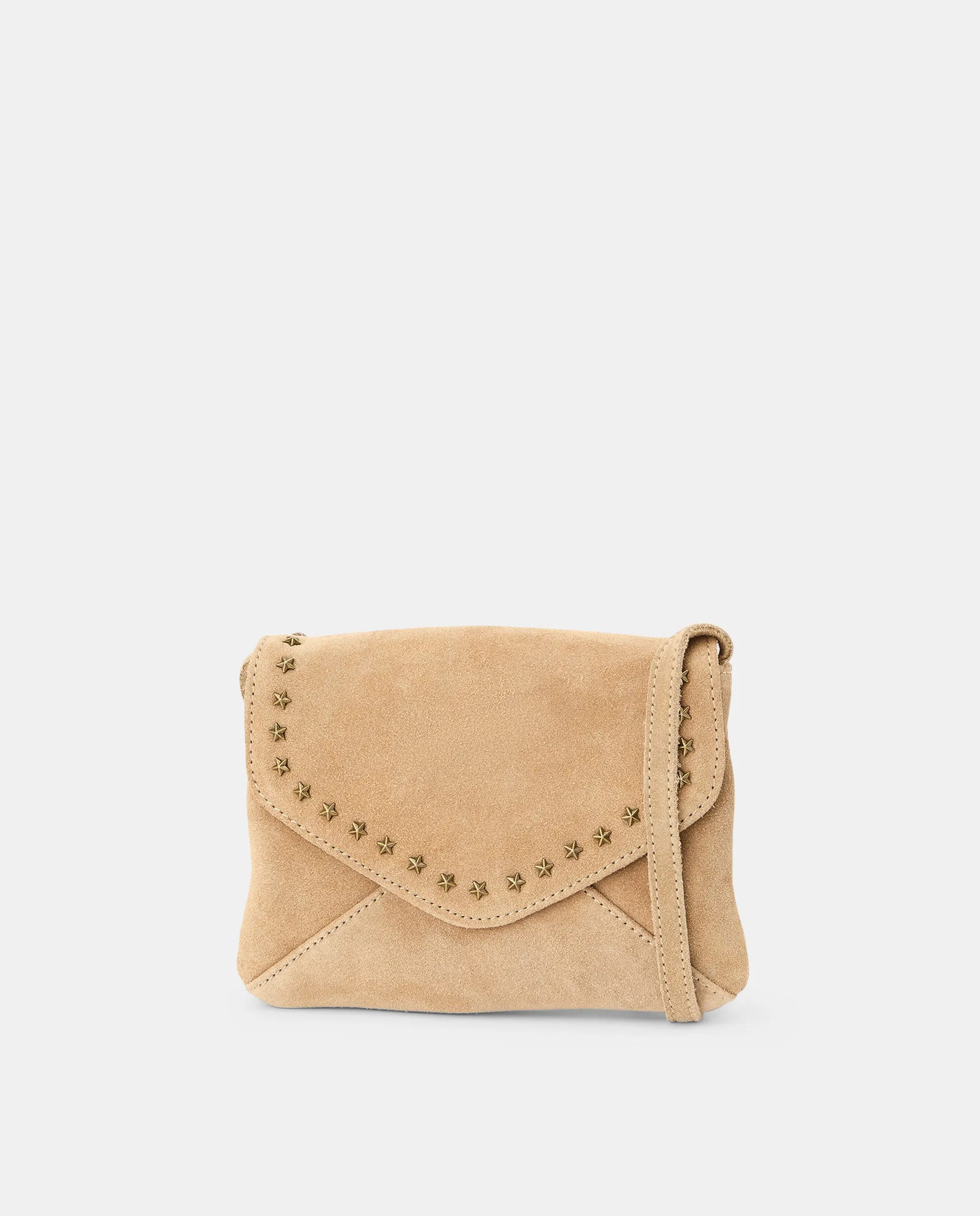 Сумка-конверт из кожи с заклепками для девочки Kids El Corte Inglés, коричневый
Сумка-конверт из кожи с заклепками для девочки Kids El Corte Inglés, коричневый