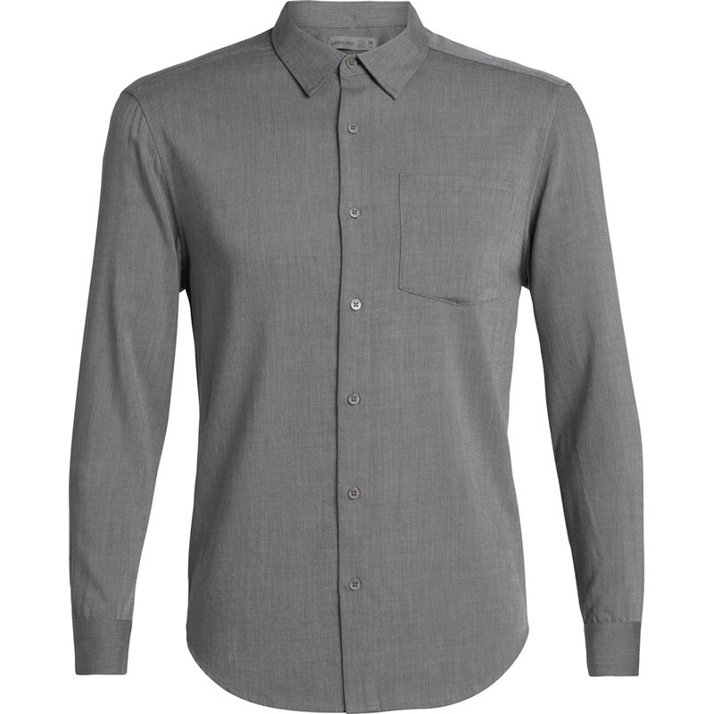 Рубашка "Стивестон" облегающего кроя с длинным рукавом Icebreaker, цвет gritstone hthr
Рубашка "Стивестон" облегающего кроя с длинным рукавом Icebreaker, цвет gritstone hthr