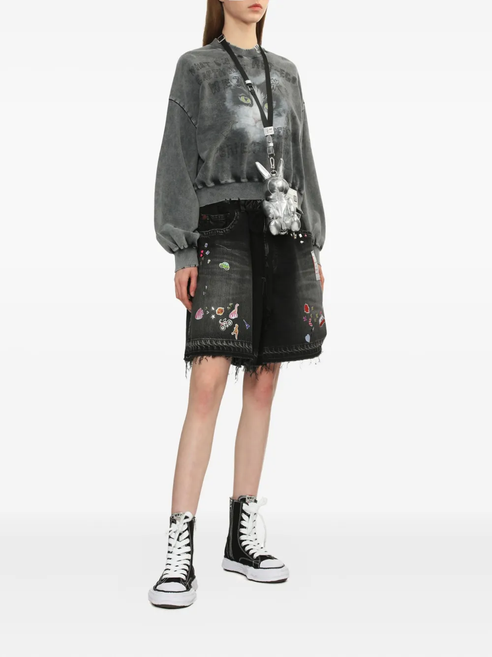 Сумка-мессенджер Rabbit Maison Mihara Yasuhiro, серебяный
Сумка-мессенджер Rabbit Maison Mihara Yasuhiro, серебяный