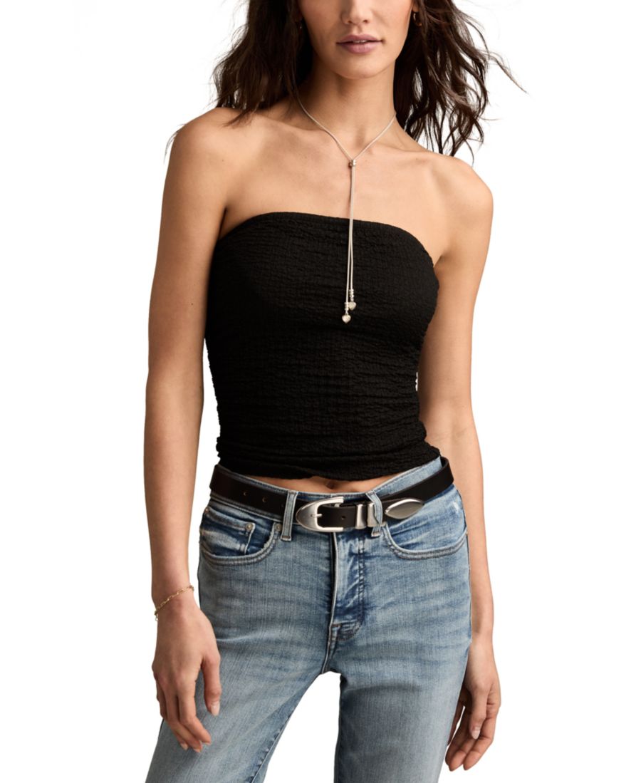 Текстурированный топ-труба Lucky Brand, Jet Black
Текстурированный топ-труба Lucky Brand, Jet Black