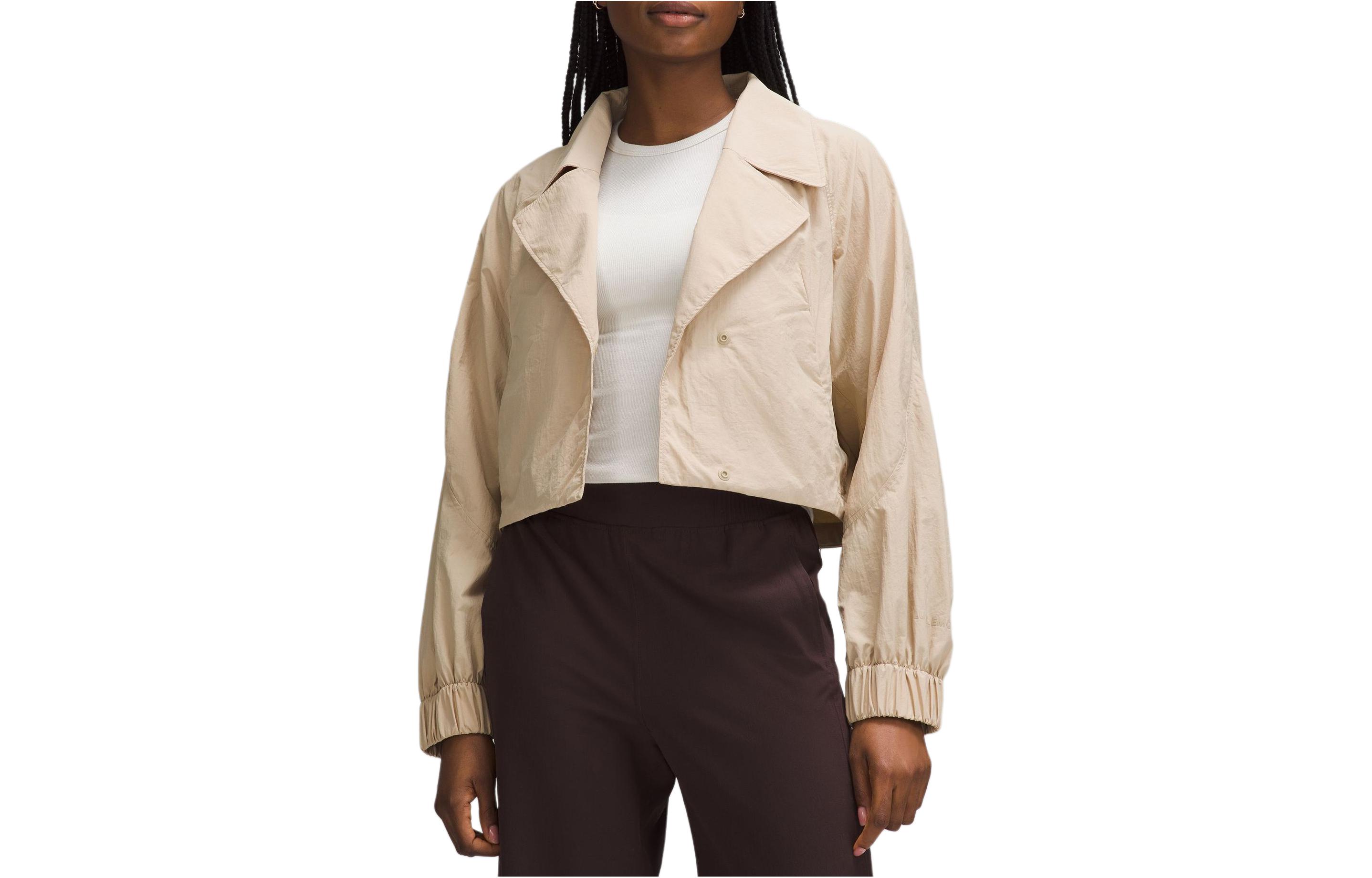 Кроп-тренч Lululemon, черный
Кроп-тренч Lululemon, черный