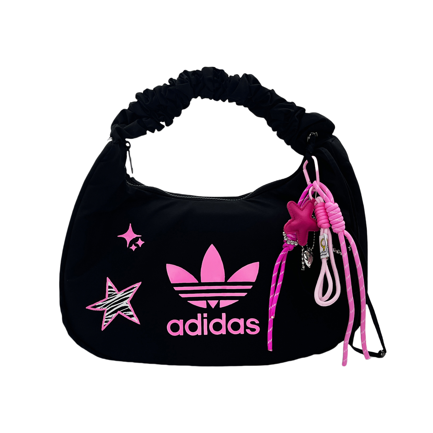 Adidas Originals Тканевая женская сумка через плечо черная розовая, Black Pink
Adidas Originals Тканевая женская сумка через плечо черная розовая, Black Pink