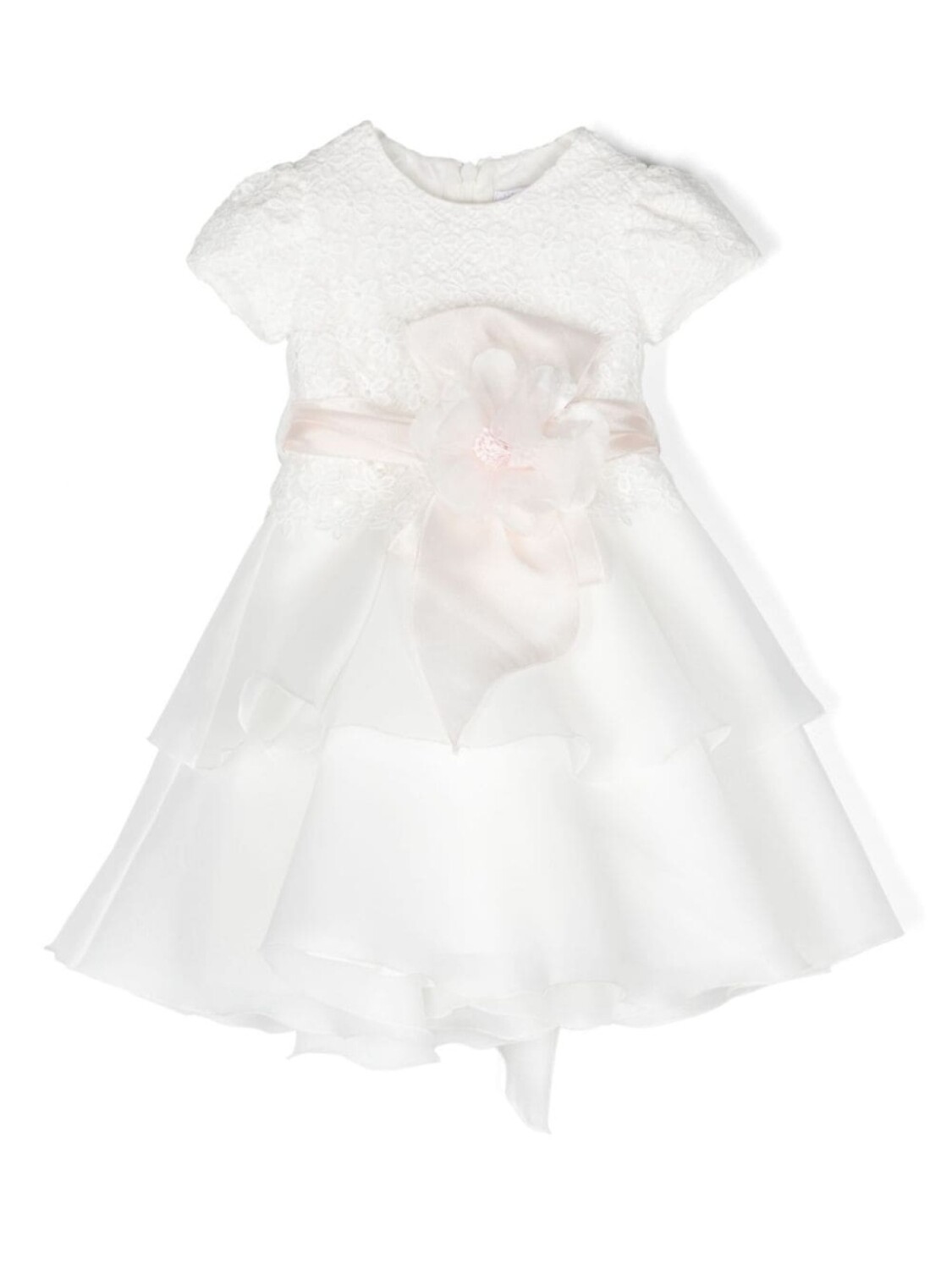 Monnalisa расклешенное платье Doroty с цветочной аппликацией, белый
Monnalisa расклешенное платье Doroty с цветочной аппликацией, белый