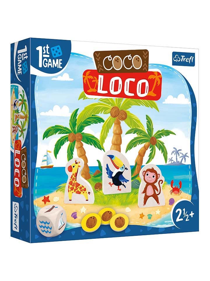 Настольная игра "Первая игра - Coco Loko" - для детей от 2,5 лет
Настольная игра "Первая игра - Coco Loko" - для детей от 2,5 лет
