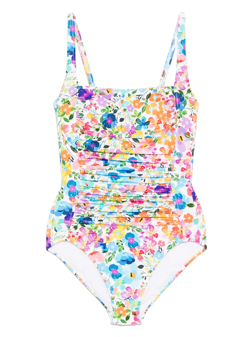 Купальник со сборками Johnny Was, белый
Купальник со сборками Johnny Was, белый