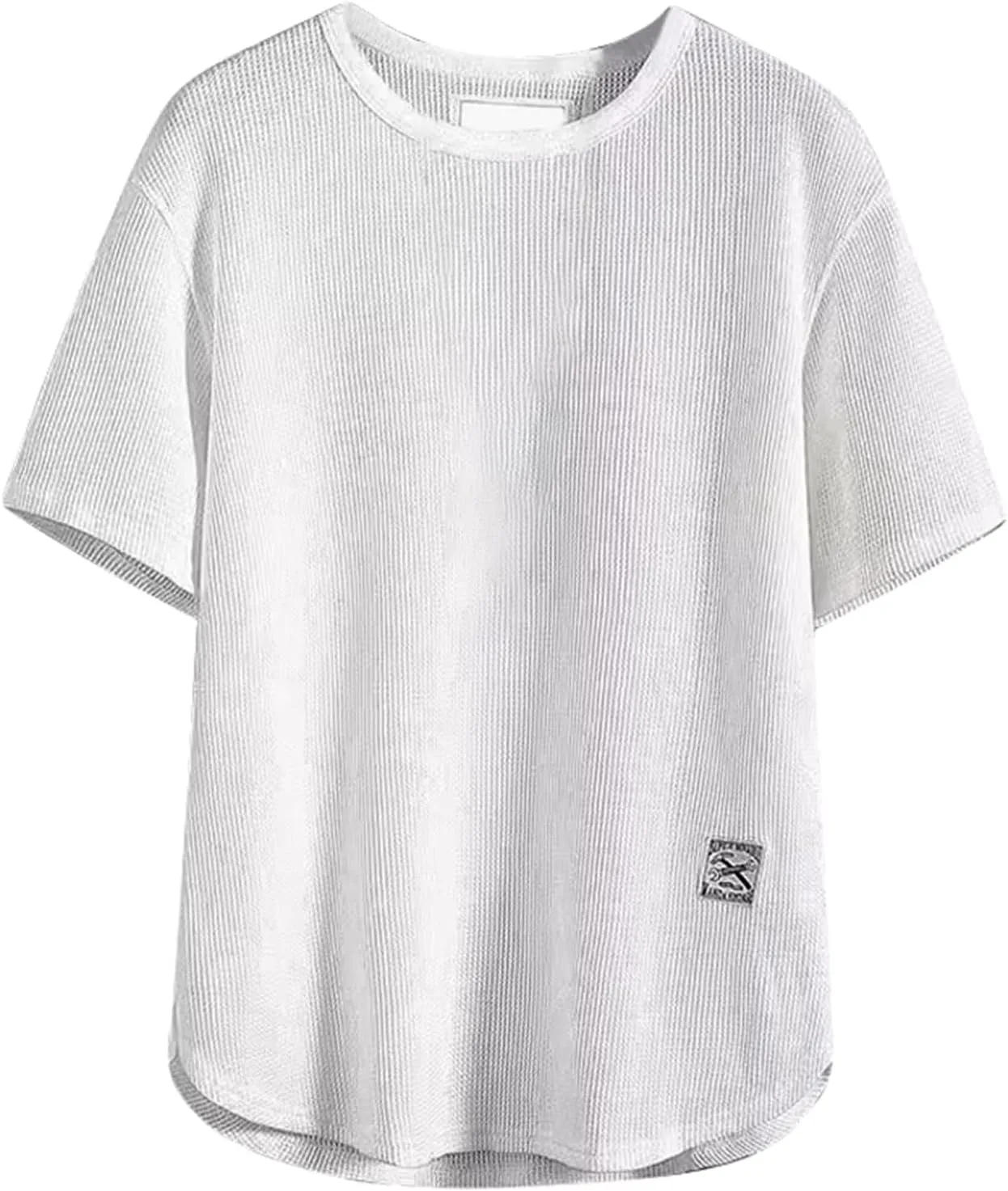 Мужская футболка с вафельной вязкой, короткий рукав, свободный крой HBDHEJL
Мужская футболка с вафельной вязкой, короткий рукав, свободный крой HBDHEJL