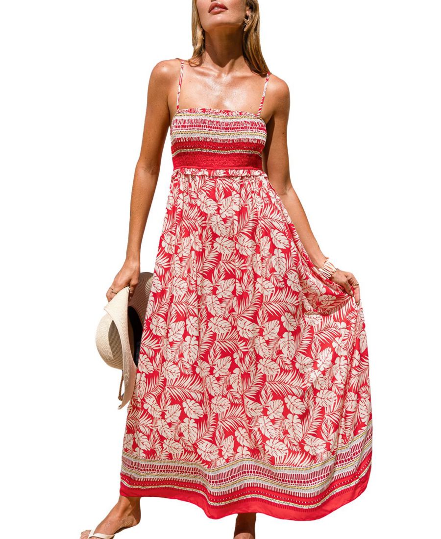 Женское пляжное платье Sandy Soul Tropical Maxi Cupshe, Red
Женское пляжное платье Sandy Soul Tropical Maxi Cupshe, Red
