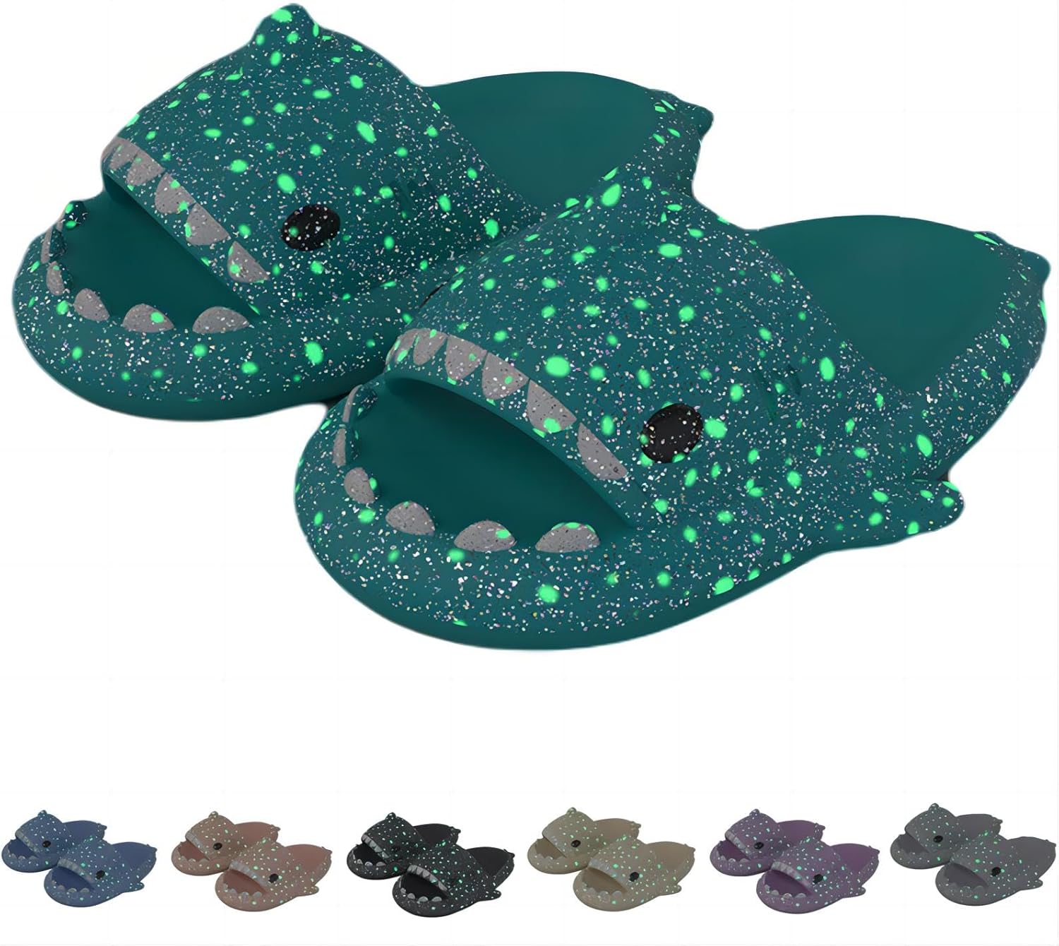 Тапочки «Галактическая Акула», светящиеся тапочки с акулой, светящиеся в темноте с толстой подошвой, противоскользящие открытые тапочки-акула Generic
Тапочки «Галактическая Акула», светящиеся тапочки с акулой, светящиеся в темноте с толстой подошвой, противоскользящие открытые тапочки-акула Generic