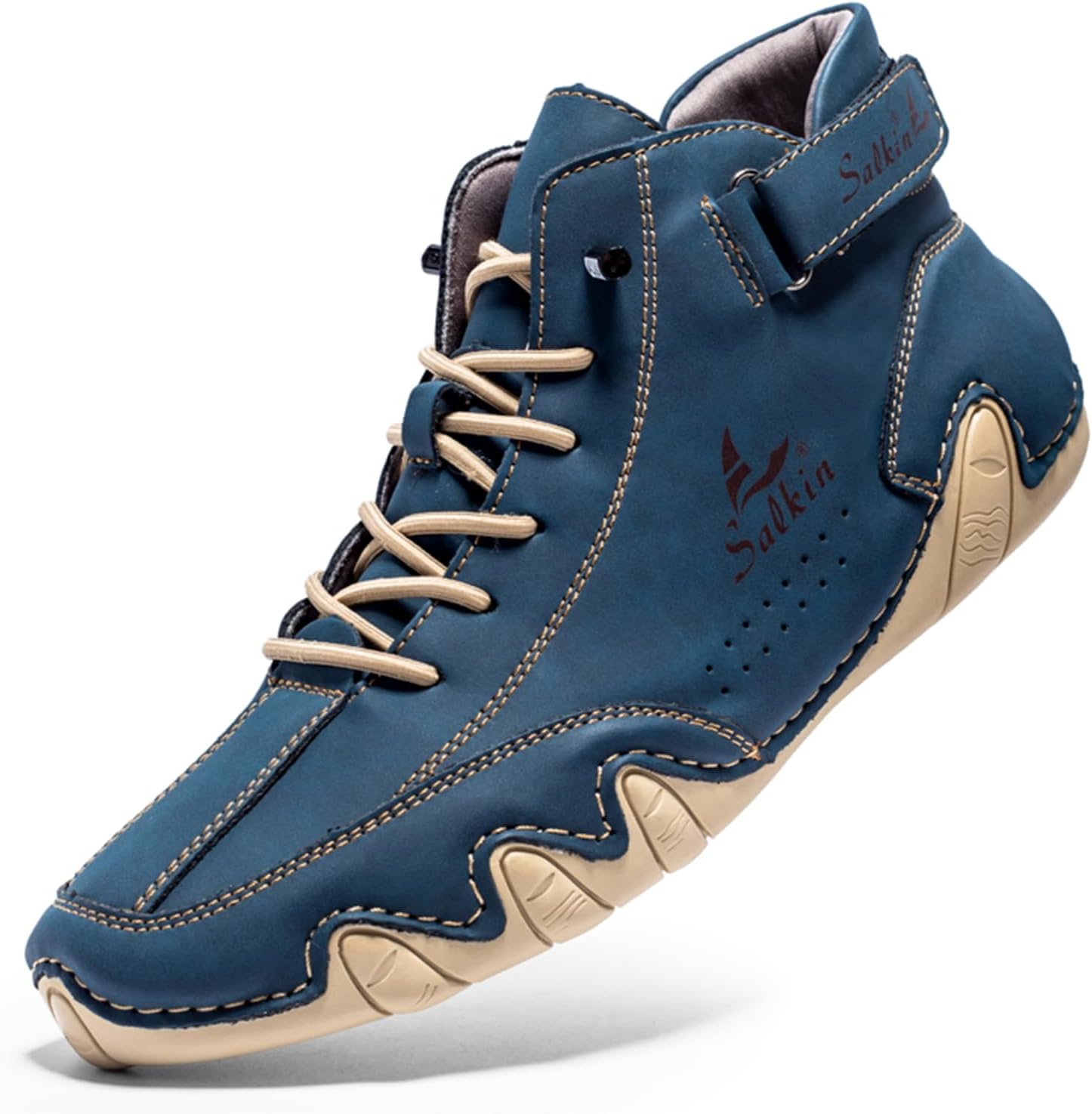 Мужские повседневные кожаные модные кроссовки Abborora, ботинки-чижки на щиколотке, слипоны, легкие лоферы для ходьбы и вождения, синий
Мужские повседневные кожаные модные кроссовки Abborora, ботинки-чижки на щиколотке, слипоны, легкие лоферы для ходьбы и вождения, синий