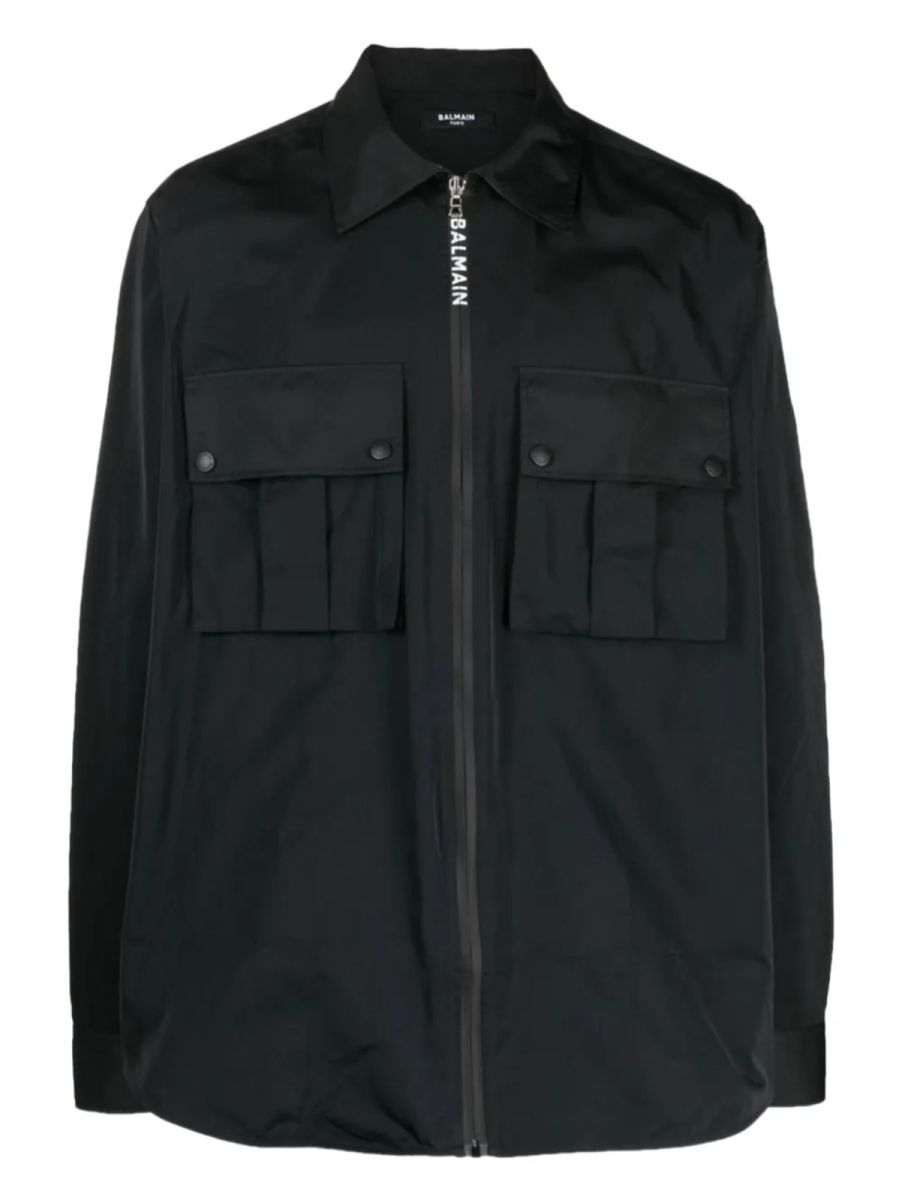 Balmain рубашка на молнии, черный
Balmain рубашка на молнии, черный