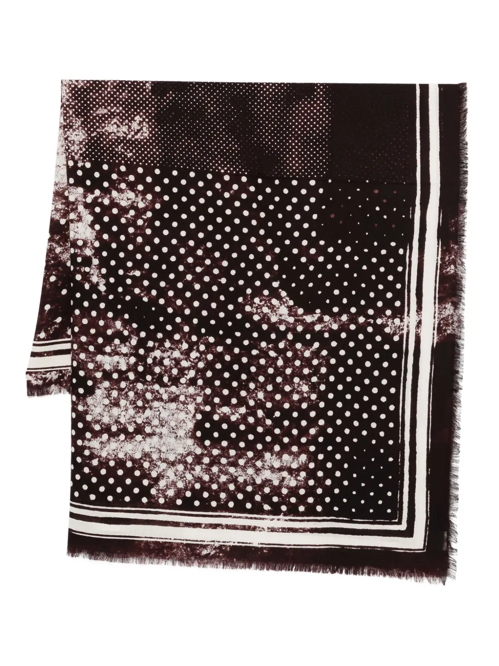 Шерстяной шарф в горох Destin, коричневый
Шерстяной шарф в горох Destin, коричневый