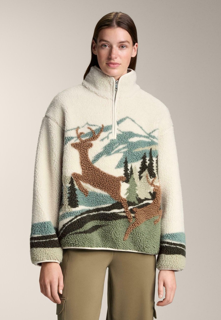 Толстовка OYSHO DEER LANDSCAPE FAUX-SHEARLING, Stone
Толстовка OYSHO DEER LANDSCAPE FAUX-SHEARLING, Stone