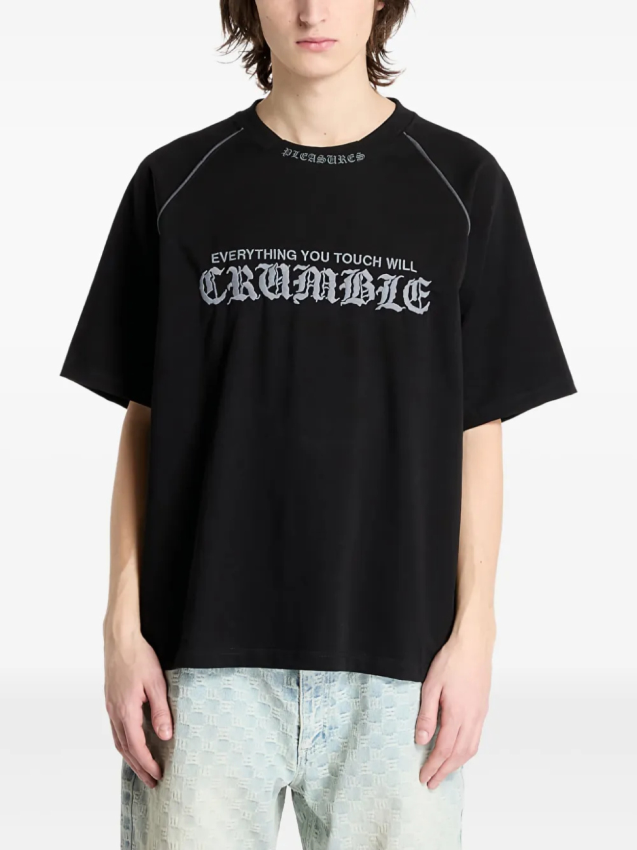 Pleasures футболка Crumble Heavyweight, черный
Pleasures футболка Crumble Heavyweight, черный