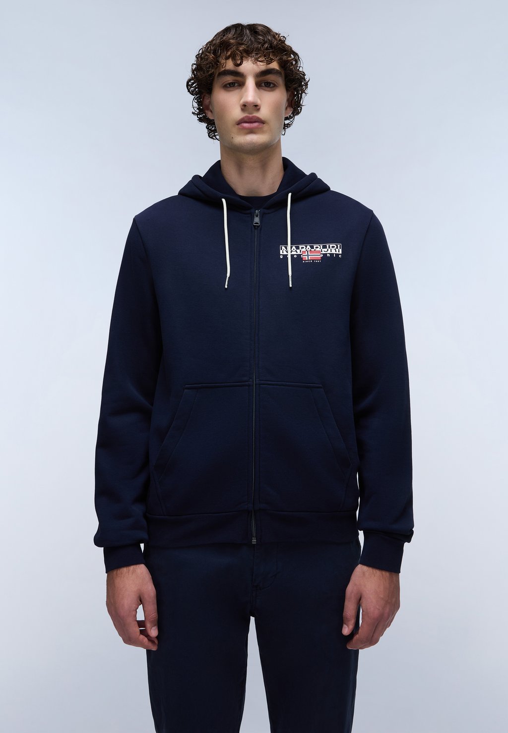Толстовка на молнии B-AYLMER FZH WINT Napapijri, синий 
Толстовка на молнии B-AYLMER FZH WINT Napapijri, синий