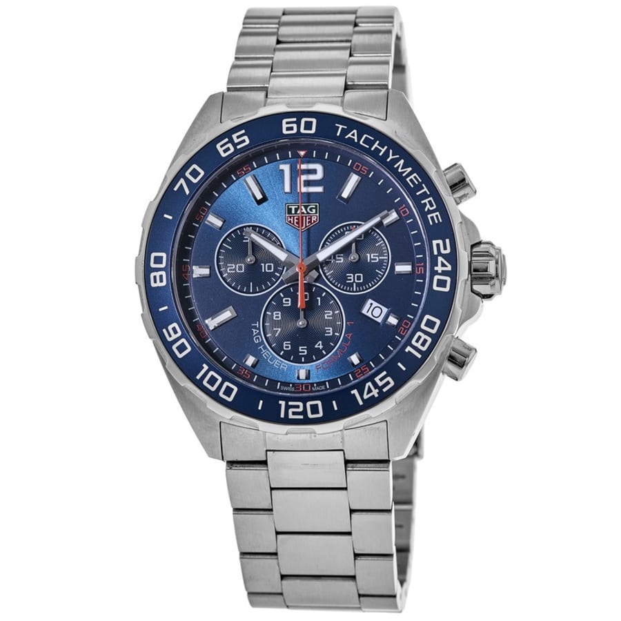Мужские часы Tag Heuer Formula 1 Quartz Chronograph с синим циферблатом и сталью CAZ1014.BA0842
Мужские часы Tag Heuer Formula 1 Quartz Chronograph с синим циферблатом и сталью CAZ1014.BA0842