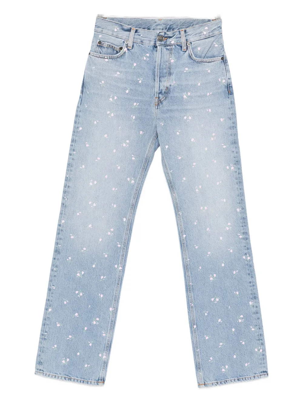 Джинсы с цветочным принтом Fiorucci, синий
Джинсы с цветочным принтом Fiorucci, синий
