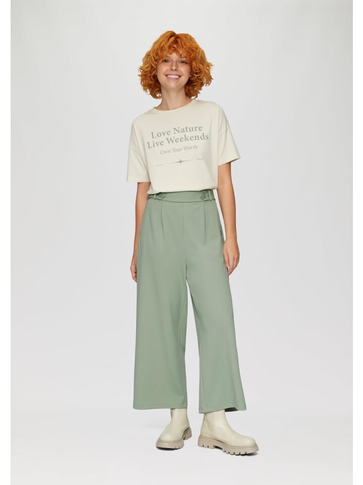 Тканевые брюки QS 7/8, зеленый
Тканевые брюки QS 7/8, зеленый