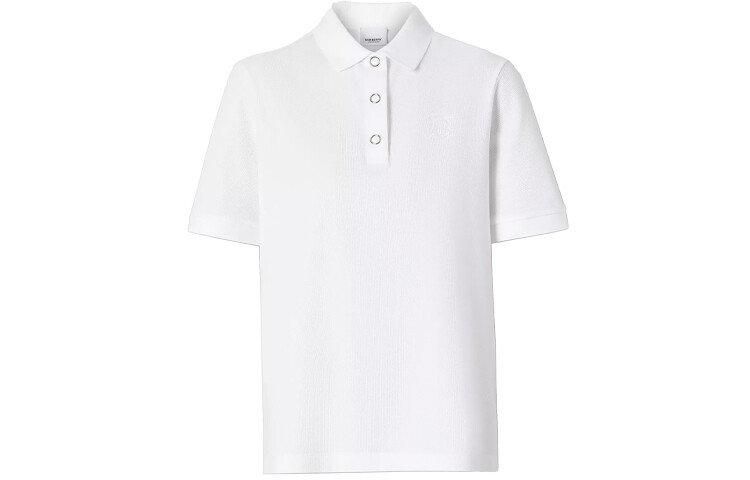 Рубашка-поло женская Burberry с монограммой, белый
Рубашка-поло женская Burberry с монограммой, белый