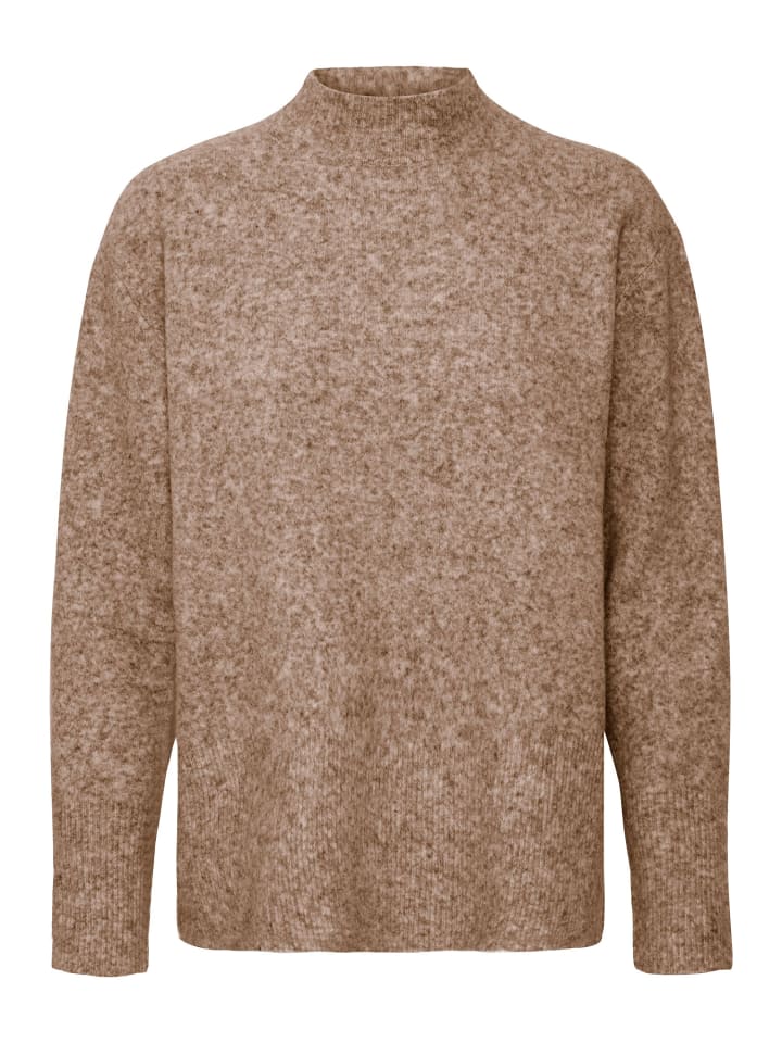 Pulz Вязаный свитер PZASTRA прямого кроя, цвет табачно-коричневый меланж
Pulz Вязаный свитер PZASTRA прямого кроя, цвет табачно-коричневый меланж