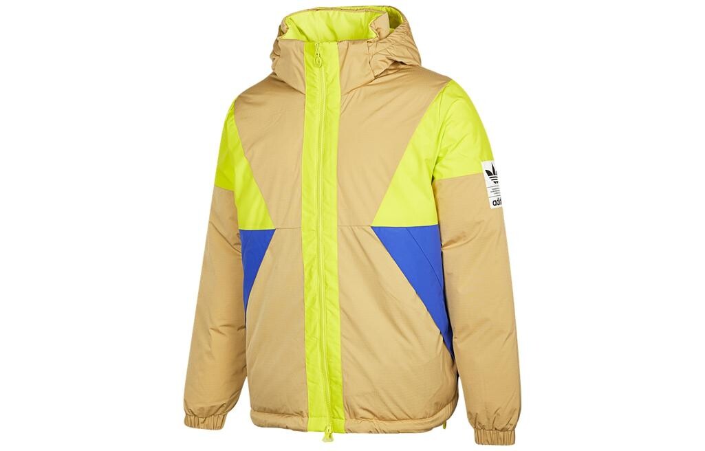 Мужской пуховик Adidas Originals Revers, хаки/желтый
Мужской пуховик Adidas Originals Revers, хаки/желтый