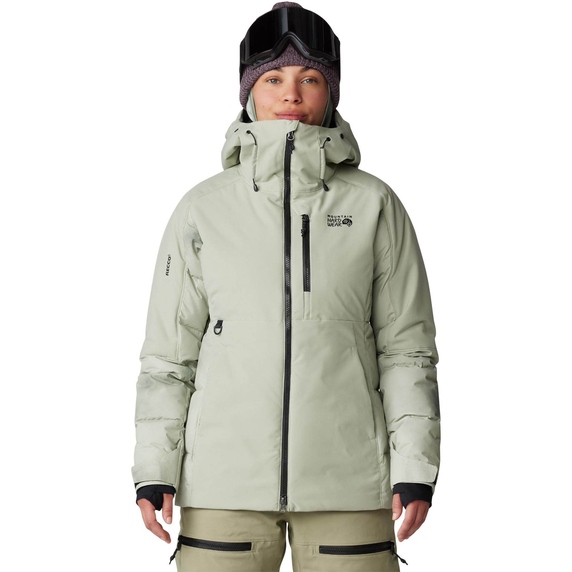 Женская пуховая куртка Powder Maven Mountain Hardwear, White Sage
Женская пуховая куртка Powder Maven Mountain Hardwear, White Sage