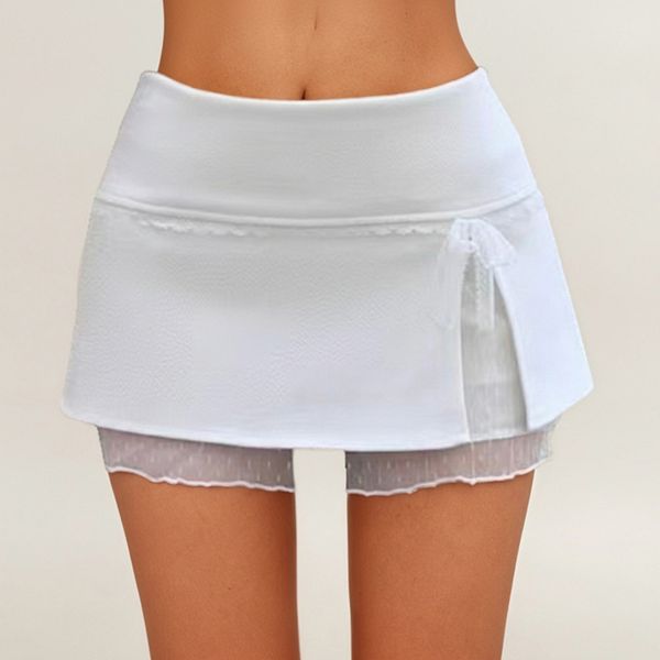Женская атлетическая юбка-шорты с кружевной отделкой, встроенными шортами и многослойной сеткой Anna-Kaci, White
Женская атлетическая юбка-шорты с кружевной отделкой, встроенными шортами и многослойной сеткой Anna-Kaci, White