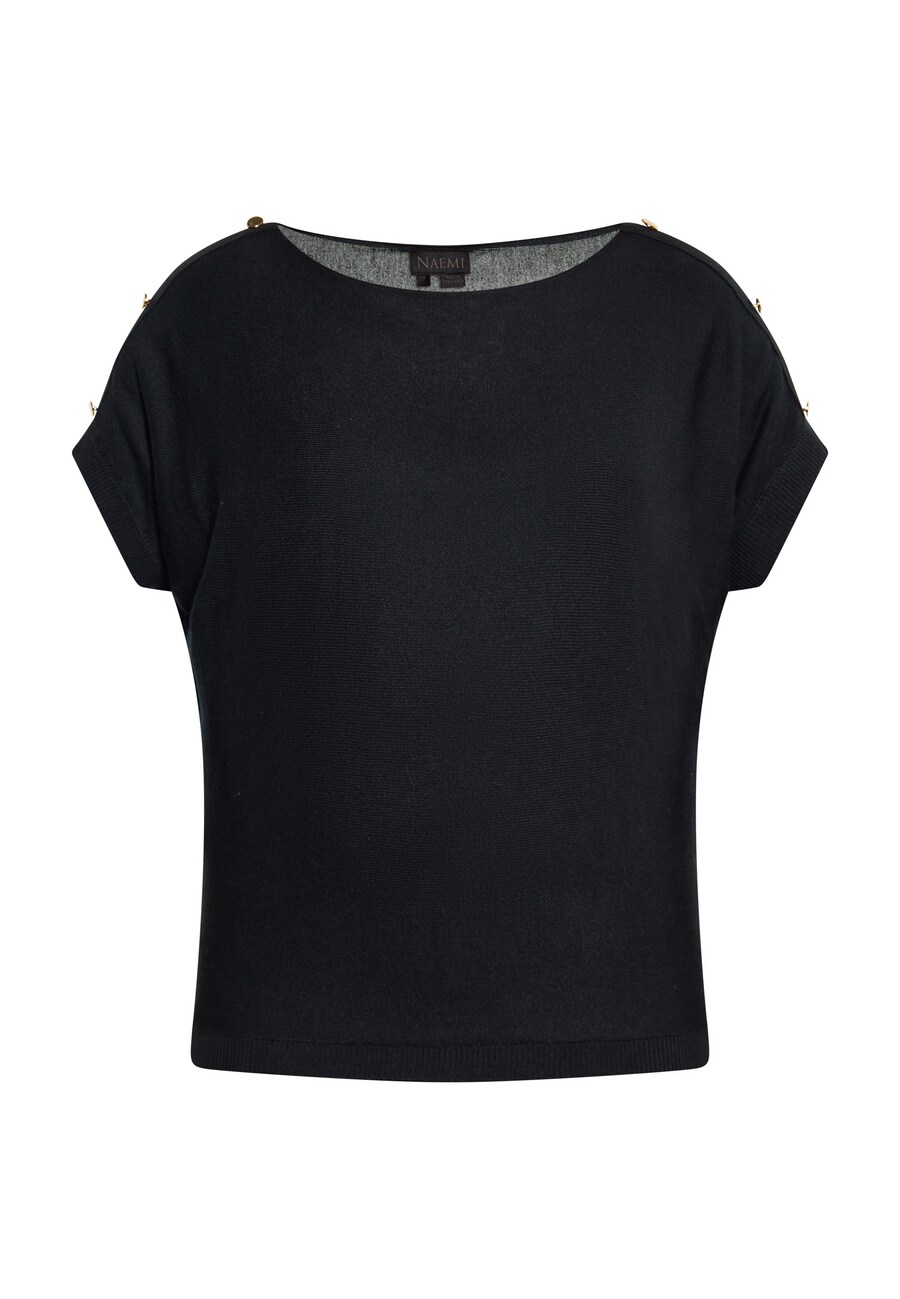 Блузка с коротким рукавом NAEMI Blouse, черный 
Блузка с коротким рукавом NAEMI Blouse, черный