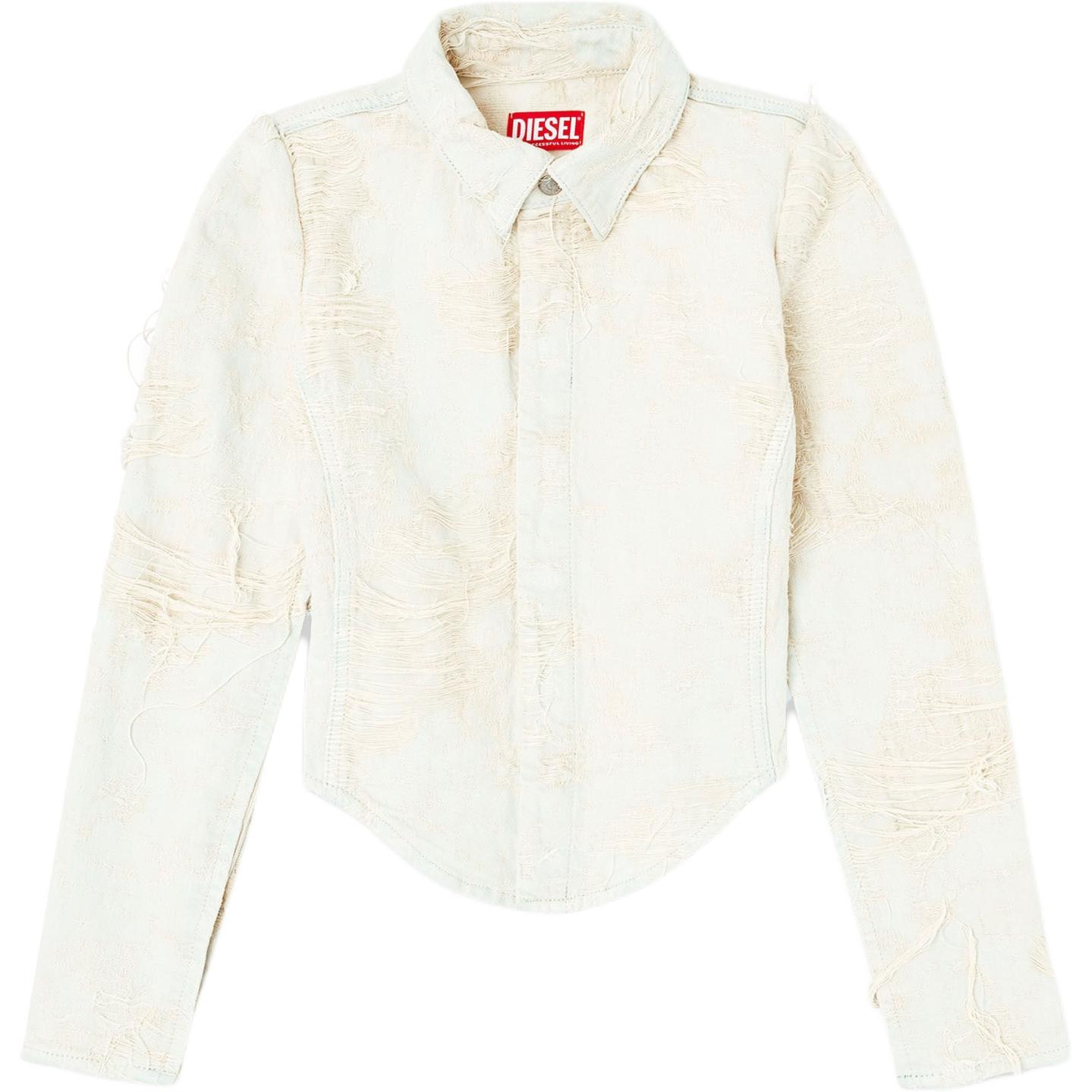 DIESEL Джинсовая рубашка маделин, Ecru
DIESEL Джинсовая рубашка маделин, Ecru