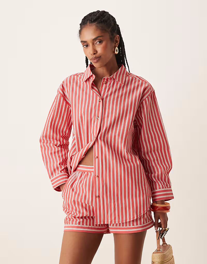 Свободная рубашка Синди Child в красную полоску Nobody'S Child
Свободная рубашка Синди Child в красную полоску Nobody'S Child