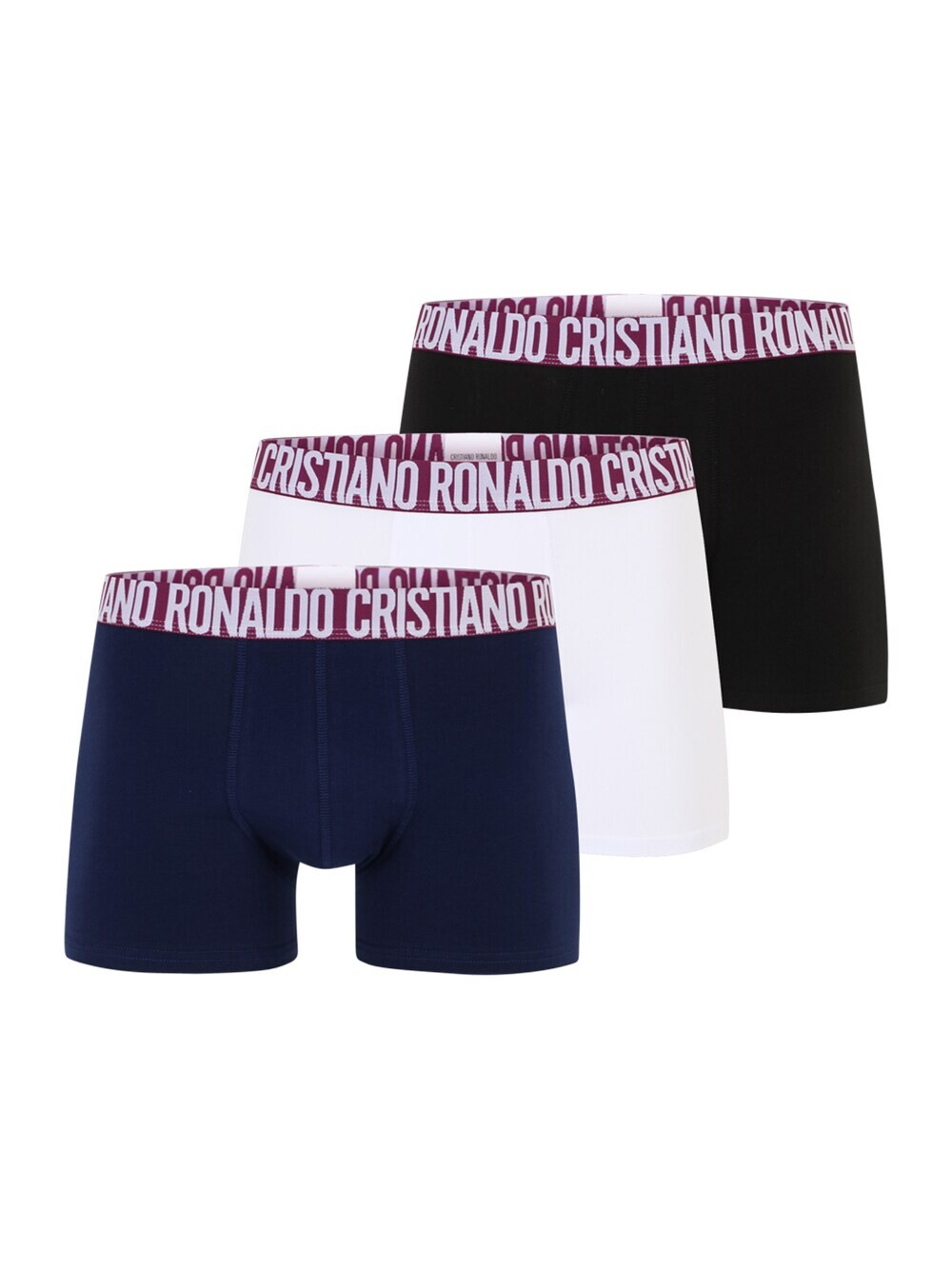 Обычные боксеры CR7 - Cristiano Ronaldo, ночной синий/черный/белый
Обычные боксеры CR7 - Cristiano Ronaldo, ночной синий/черный/белый