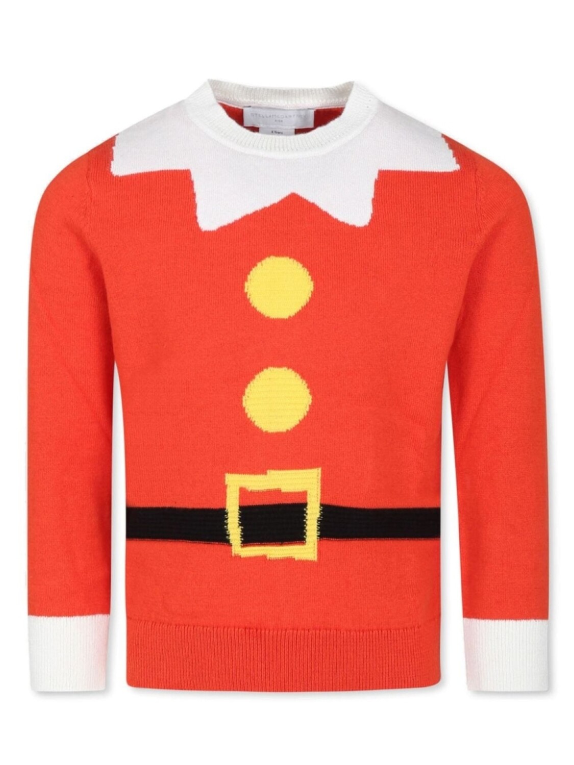 Stella McCartney Kids свитер с изображением Санта-Клауса, красный
Stella McCartney Kids свитер с изображением Санта-Клауса, красный