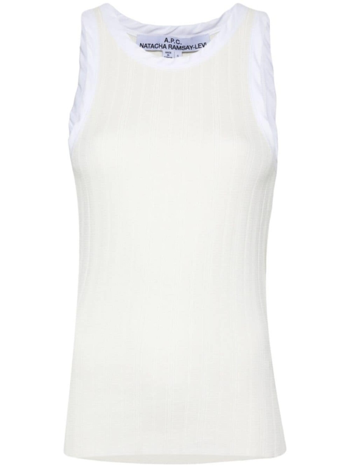 Майка из ребристого джерси APC Lemaitre A.P.C., белый
Майка из ребристого джерси APC Lemaitre A.P.C., белый