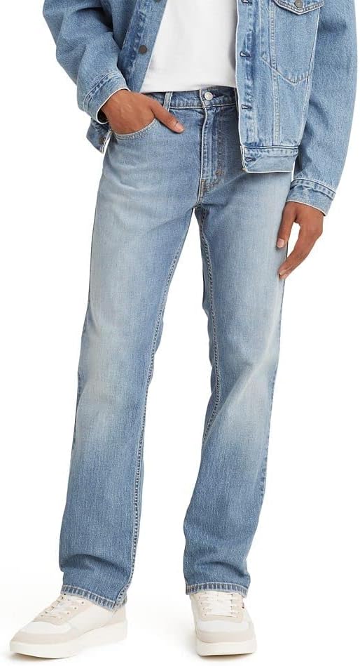 Мужские джинсы Levi's 559 свободного кроя (также доступны в размерах для больших и высоких женщин), Ocean Blues - Medium Indigo
Мужские джинсы Levi's 559 свободного кроя (также доступны в размерах для больших и высоких женщин), Ocean Blues - Medium Indigo