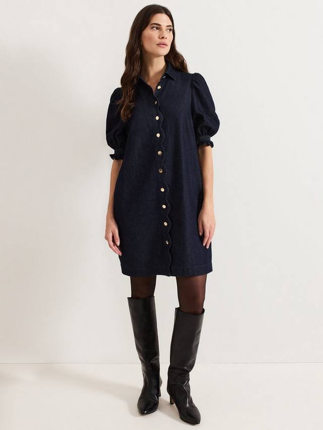 Джинсовое платье кэндис с гребешком Phase Eight, темно-синий
Джинсовое платье кэндис с гребешком Phase Eight, темно-синий