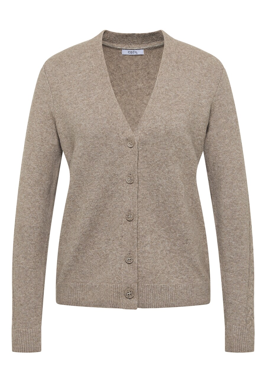 Вязаный кардиган CECIL, коричневый
Вязаный кардиган CECIL, коричневый