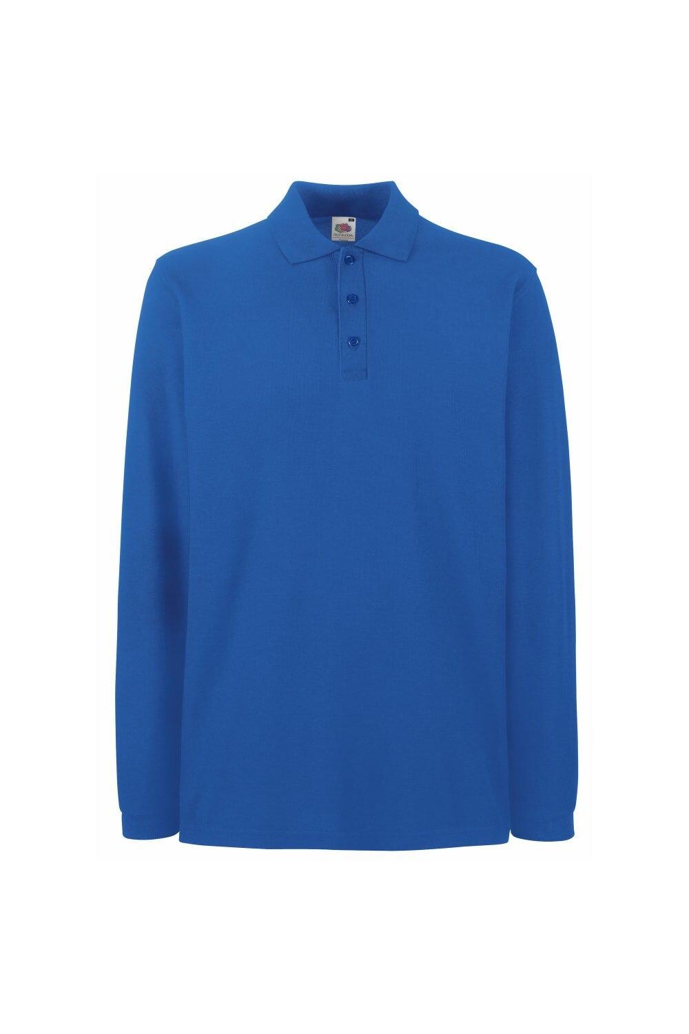 Рубашка поло премиум-класса с длинными рукавами Fruit of the Loom, синий
Рубашка поло премиум-класса с длинными рукавами Fruit of the Loom, синий