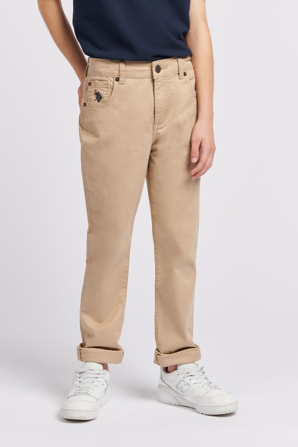 Брюки Core с 5 карманами для мальчиков U.S. Polo Assn, коричневый
Брюки Core с 5 карманами для мальчиков U.S. Polo Assn, коричневый